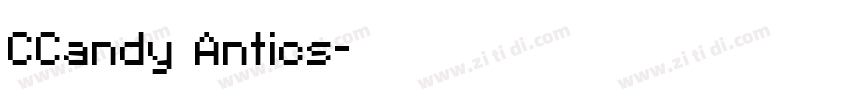 CCandy Antics字体转换